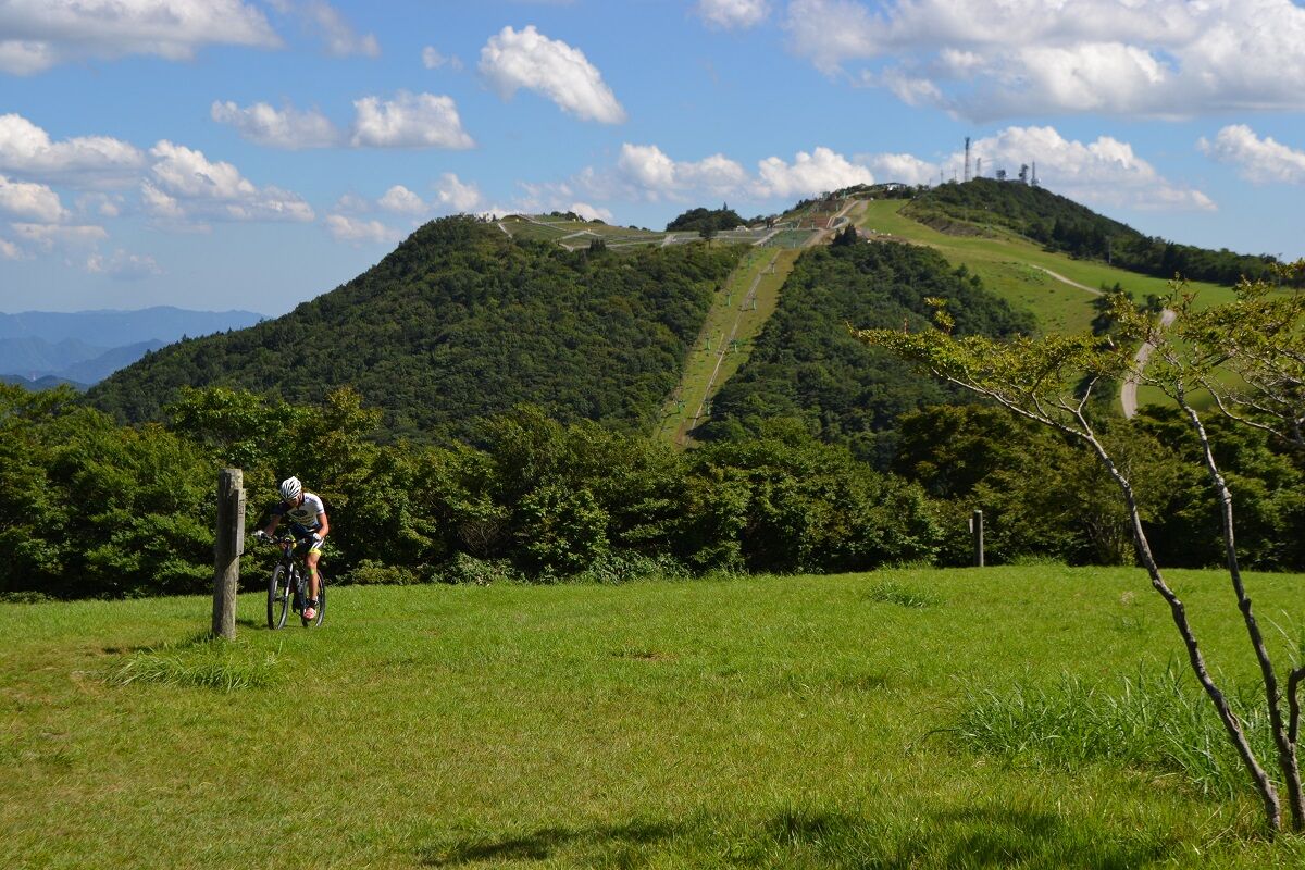 茶臼山高原トレッキングマップ